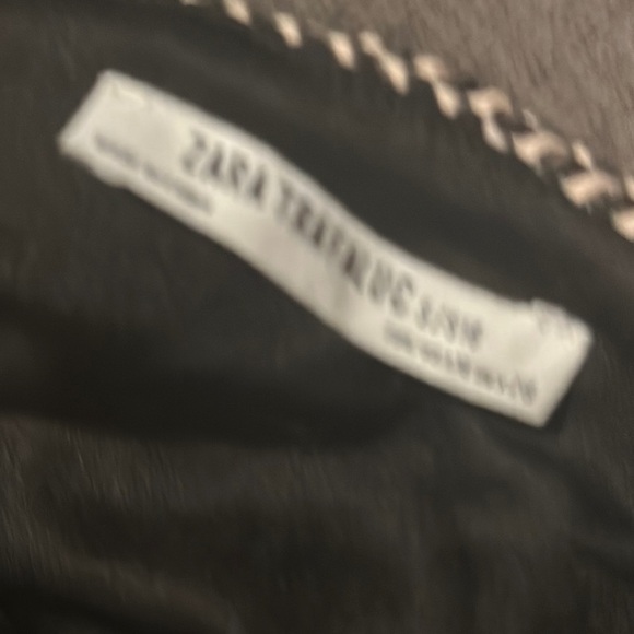 Black and White Fringe Zara Skirt - Picture 5 of 5